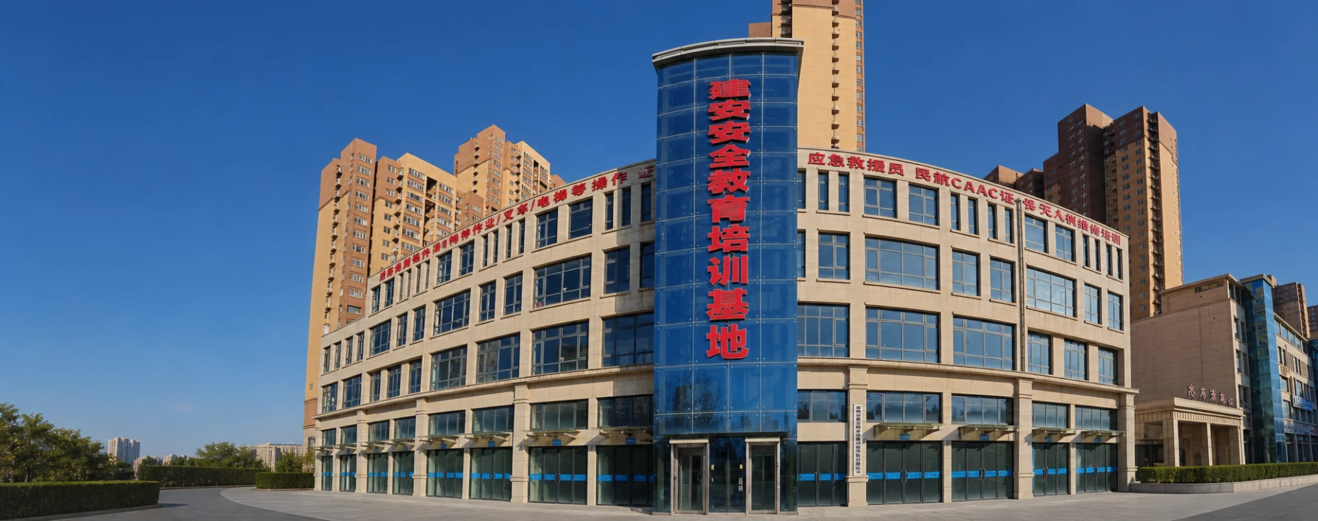 河南建安安全教育培训基地实际场景与到访入口